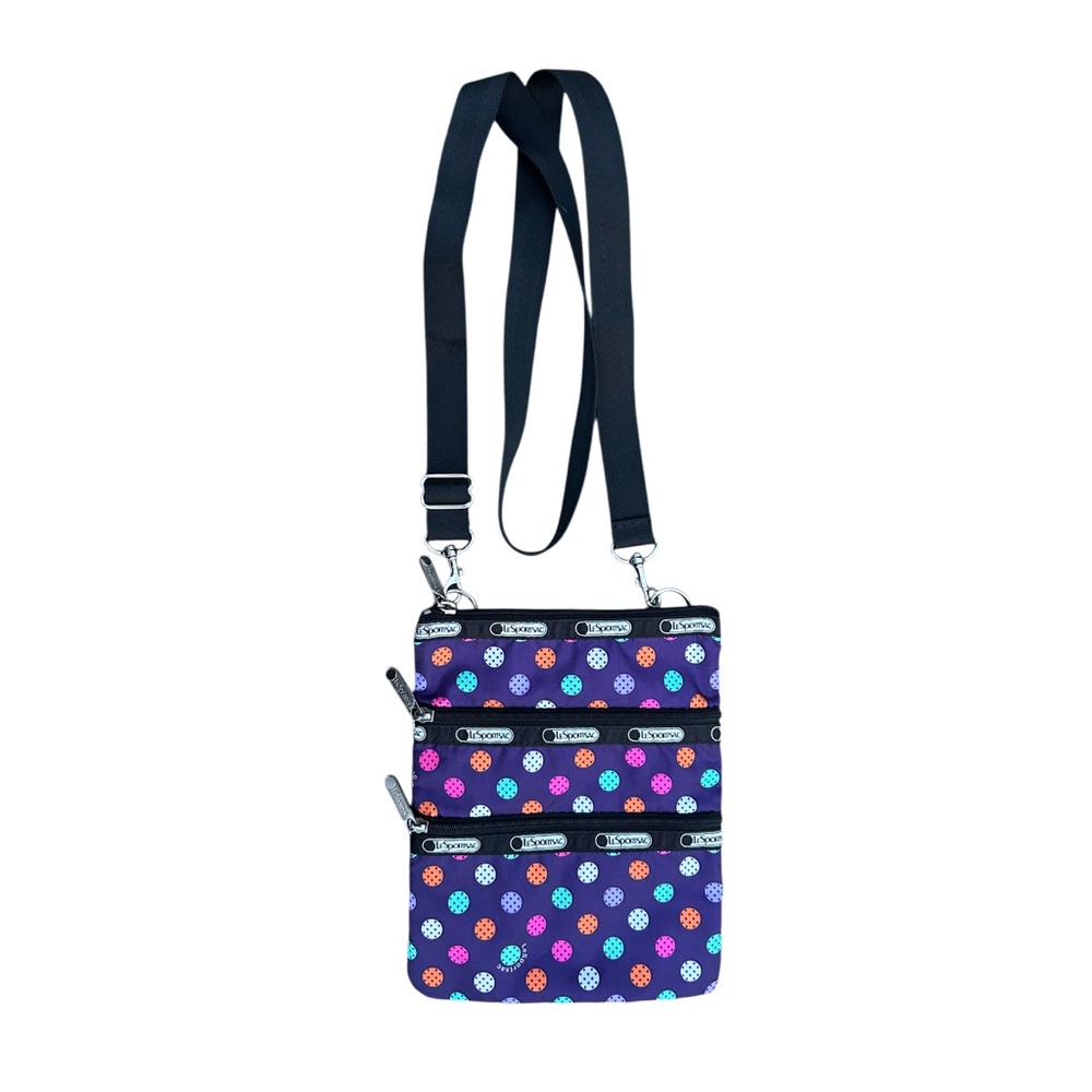 Le Sportsac Colorful Polka Dot Crossbody Bag